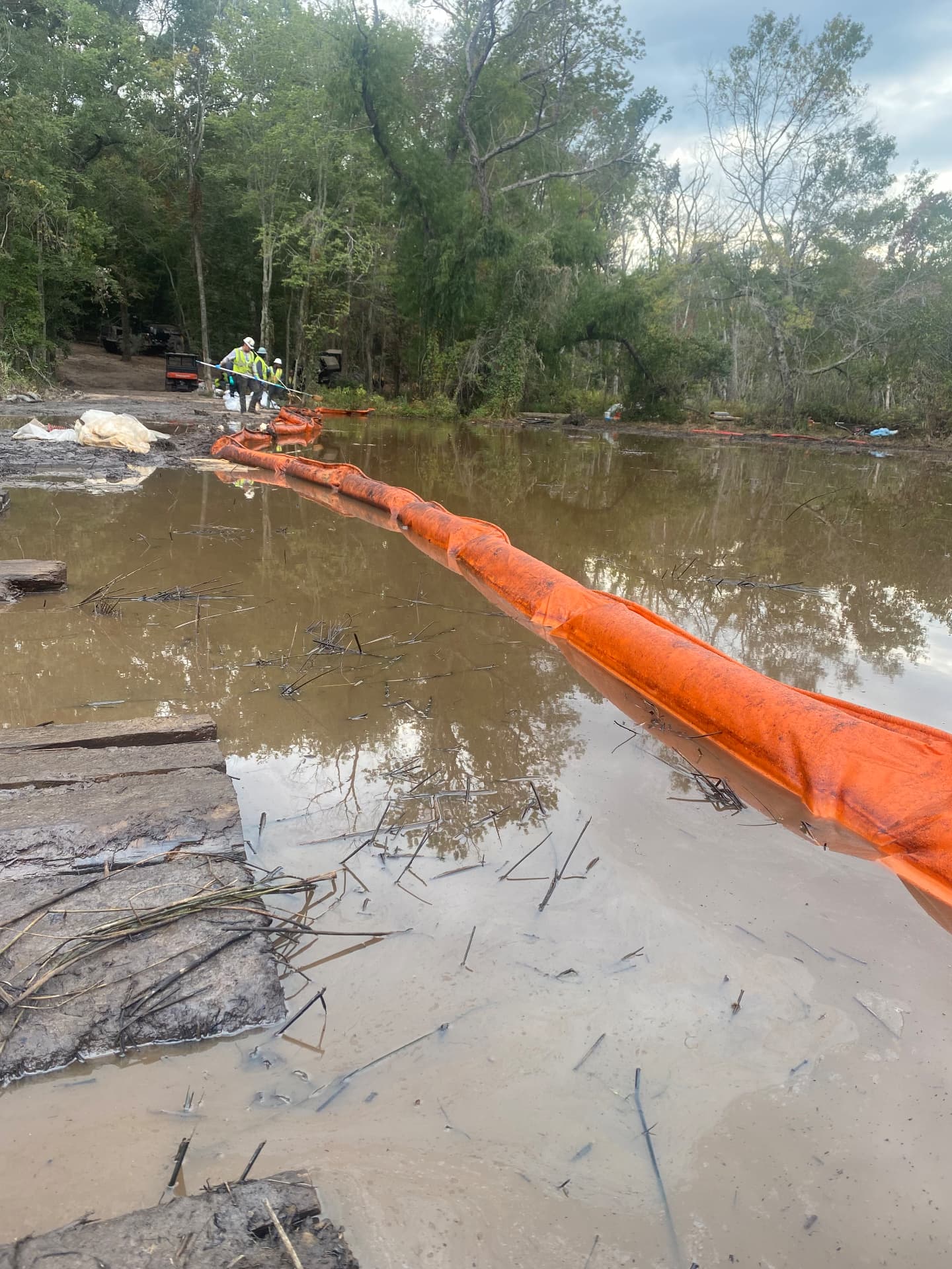 Waterway Boom Tending