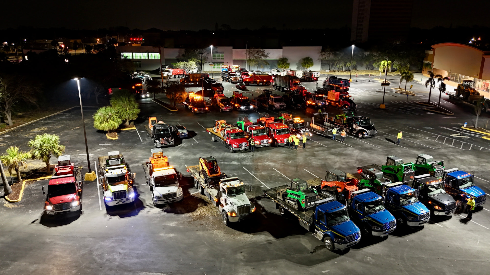 Heavy Equipment & Fleet Staging